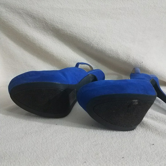 Cobalt Blue Heels - Picture 3 of 3